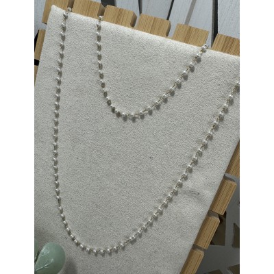 Chaîne perles 70 cms :)