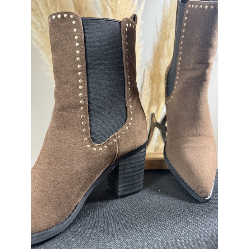 Bottines Chocolat