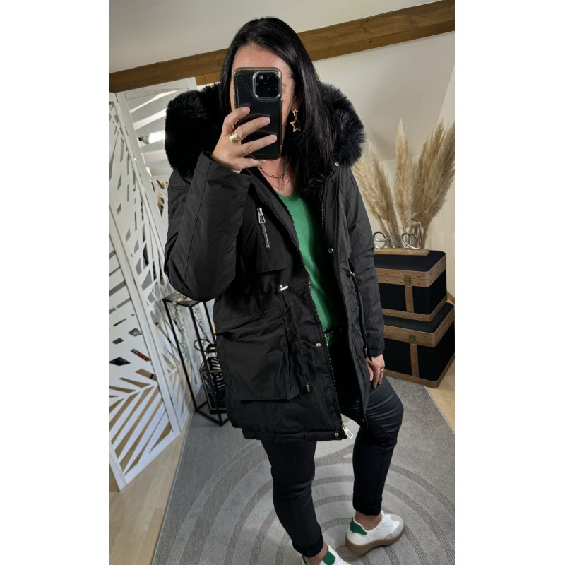 Parka noire