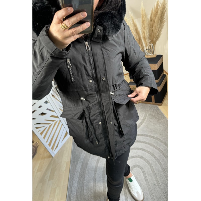 Parka noire