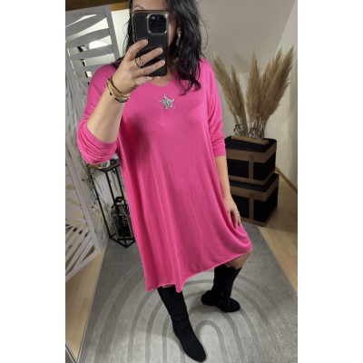 Patrick Robe Fushia