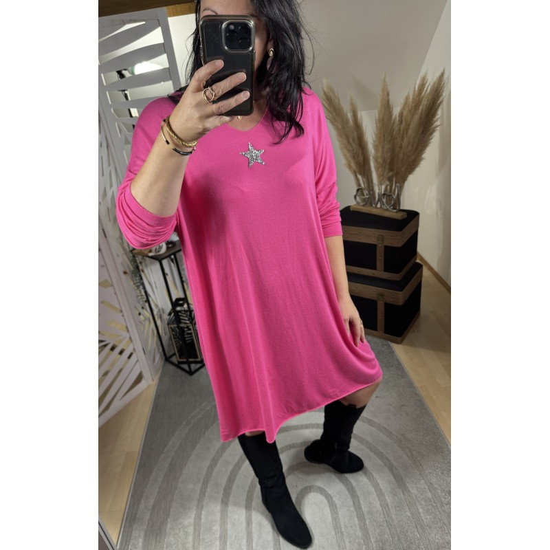 Patrick Robe Fushia